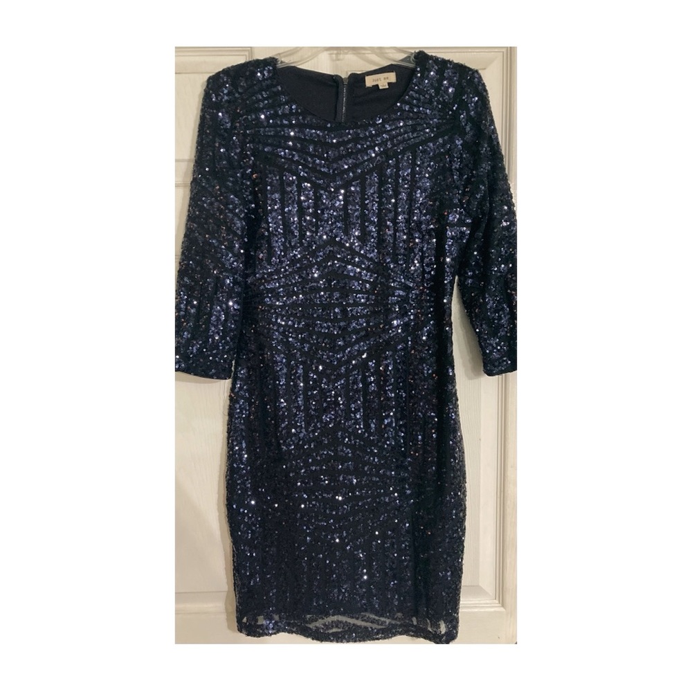 Royal Blue Sequin Dress